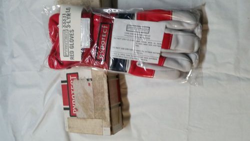 Pyrotect racing gloves-3 layer-large new