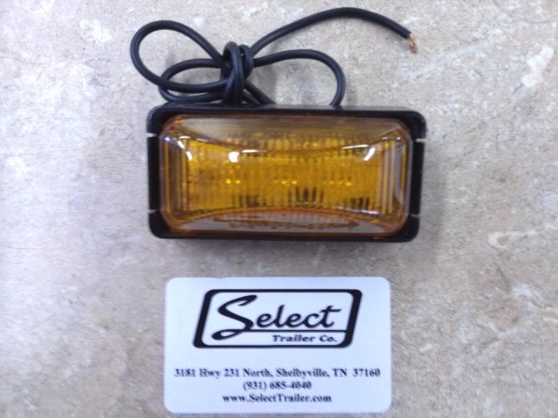 Optronics mcl-96ab amber led clearance light; trailer, fender, side marker