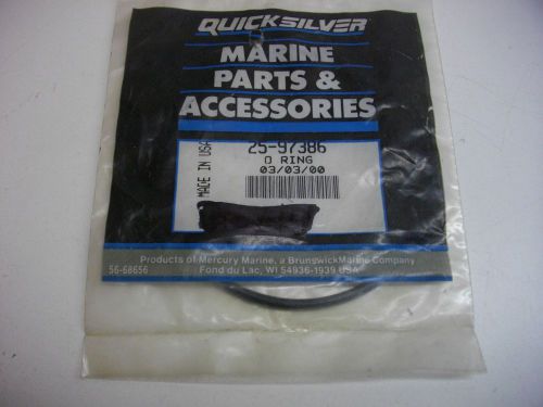 Quicksilver o-ring 25-97386 mercury mariner force chrysler outboard oring