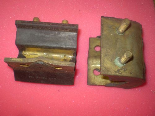 1952-53 mercury front motor mounts in box pair &#039;2055