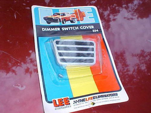 Old school lee eliminators dimmer switch cover,pedal style,rat rod hot street 55
