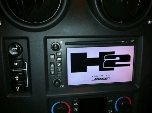 Hummer h2 2005 factory navigation hu