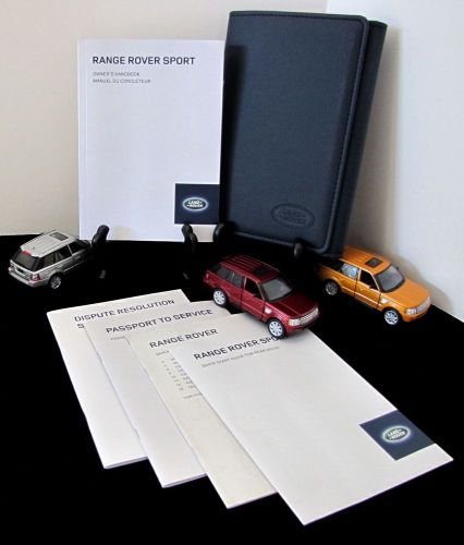 2014 land rover range rover sport with navigation owners manual set #o120