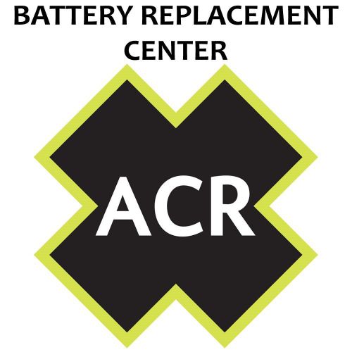 Acr fbrs 2775 battery service includes 1096 batt parts labor