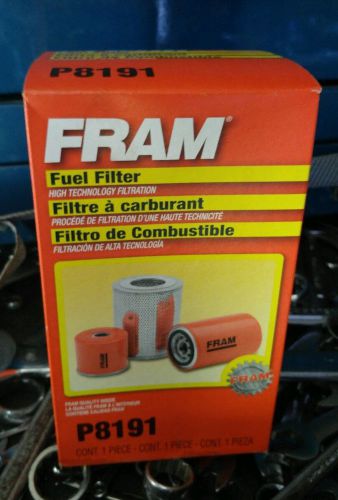 Fram p8191 fuel filter