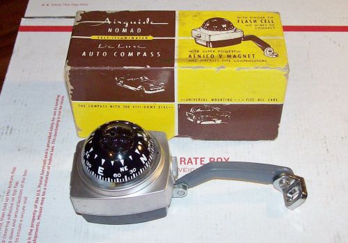 Vintage 1960&#039;s airguide &#034;nomad&#034; car-boat compass no.79 with box original+beauty!