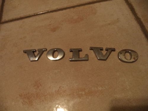 1999-2011 volvo trunk emblem letters logo -volvo- oem k