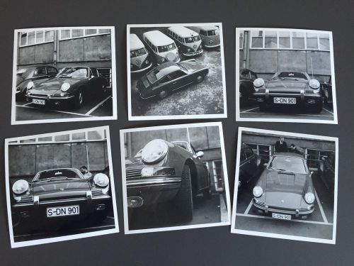 Porsche 901 911 1963 press photos incredible rare prototype factory photos origi