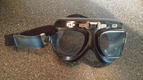 Vintage motorcycle eyewear goggles