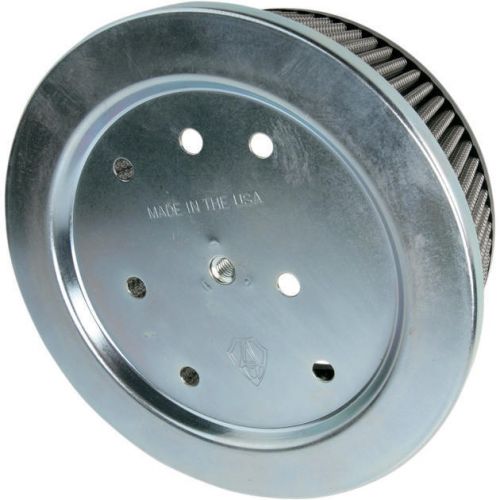 Arlen ness big sucker stage 2 air cleaner repl. ss filter harley xlh1200 88-03