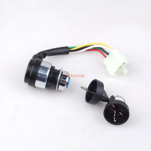 Key 5 pin ignition switch for chinese 150cc 250cc hammerhead go kart  dune buggy