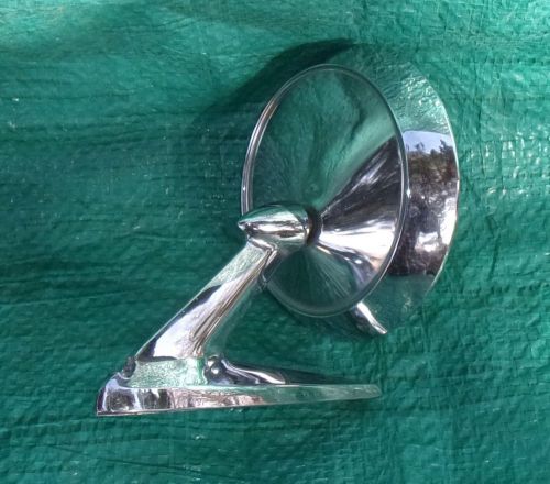 63 64 65 66 67 68 69 etc used round side mirror ford falcon mustang good chrome