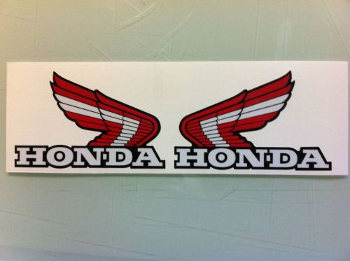 Honda custom red atc wings decals stickers atc350x 200x 250r atc250r atc200x 70