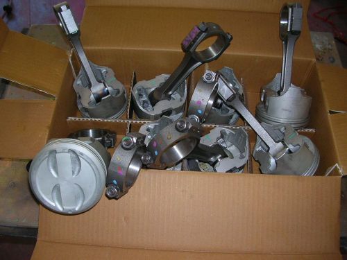 350 chevrolet pistons and rods new