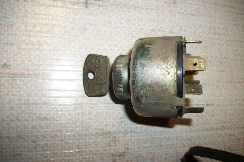 1973 harley davidson  sprint ignition switch w key sold as and for parts used