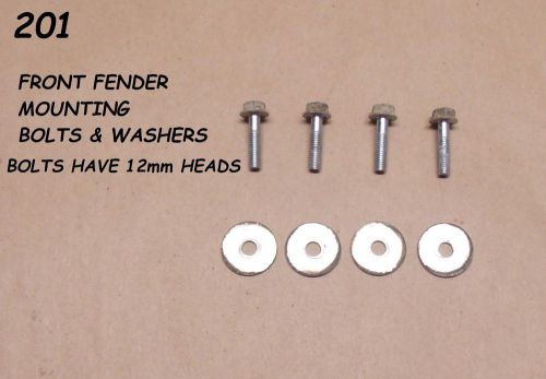 Front fender mounting bolts &amp; washers 1983-87 200x 350x 250r atc honda 3 wheeler