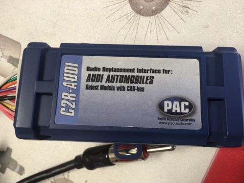 Pac c2r-audi radio can-bus interface unit rev1.1.2 used audi a4 2007 radio bose