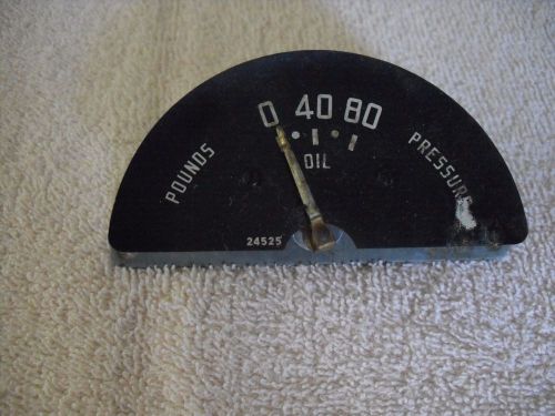 Vintage oil pressure gauge 1949 plymouth mopar 1302624  nos