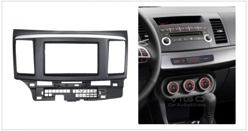 Car radio fascia kit trim for mitsubishi lancer Х galant 2007/ispira 2010+