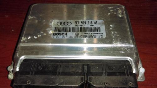 Audi a4 engine brain box, electronic control module; 1.8l (turbo), 2003