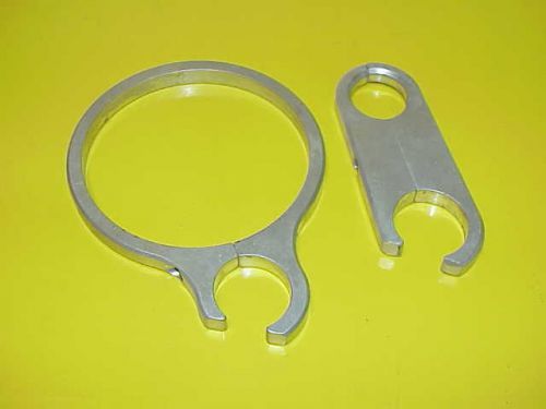 Billet aluminum firebottle clamp bracket base 5-1/4&#034; &amp; 1-1/2&#034; i.d. nascar  j6