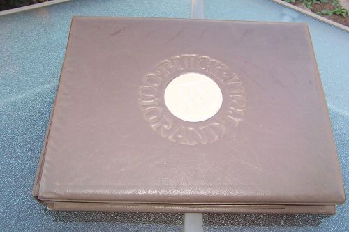 1972 buick color and trim album dealer showroom book accept cond. actual samples