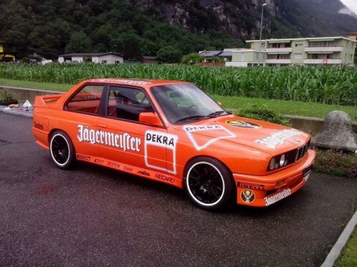 Bmw m3 e30 jagermeister decals stickers adesivi