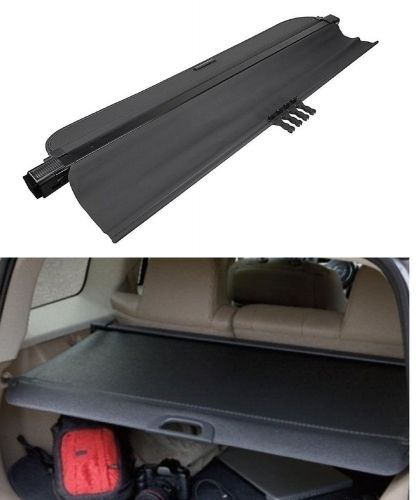 Rear trunk shade cargo cover for 2011-2016 jeep compass black