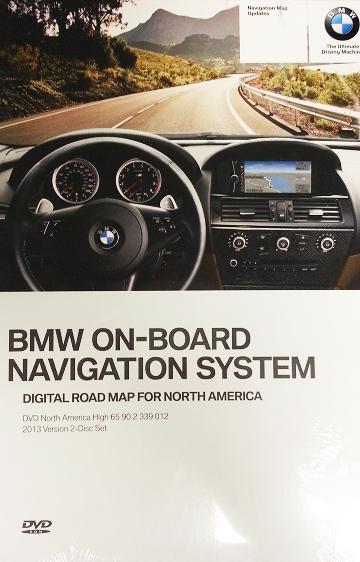 2013 bmw navigation dvd west high version map update disc replaces 2012 dvd