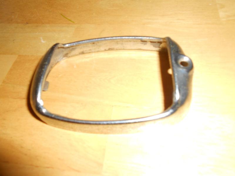 Vintage decorative metal ring for light housiing  4 x 2 3/4"