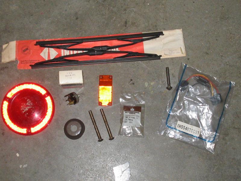 International pickup, scout, travelall, travelette mixed bag of parts 