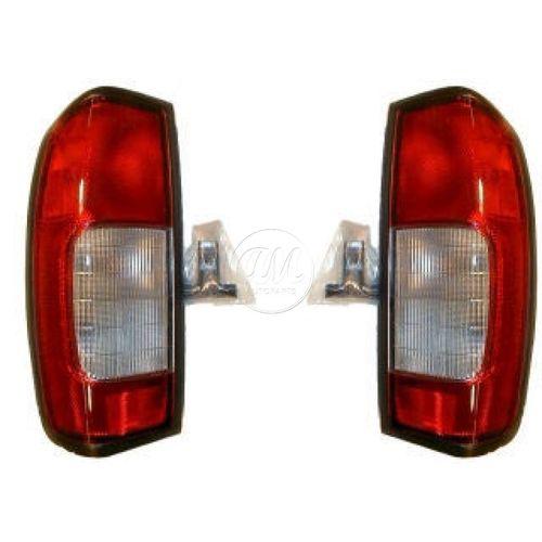 98-00 nissan frontier pickup truck taillights taillamps rear brake pair set
