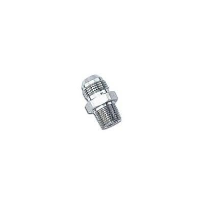 Russell 660531 fitting straight -16 an male to 1" npt male nickel plated ea