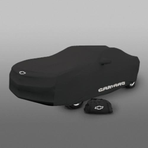 10-14 camaro indoor vehicle car cover black w/ camaro logo 20960814