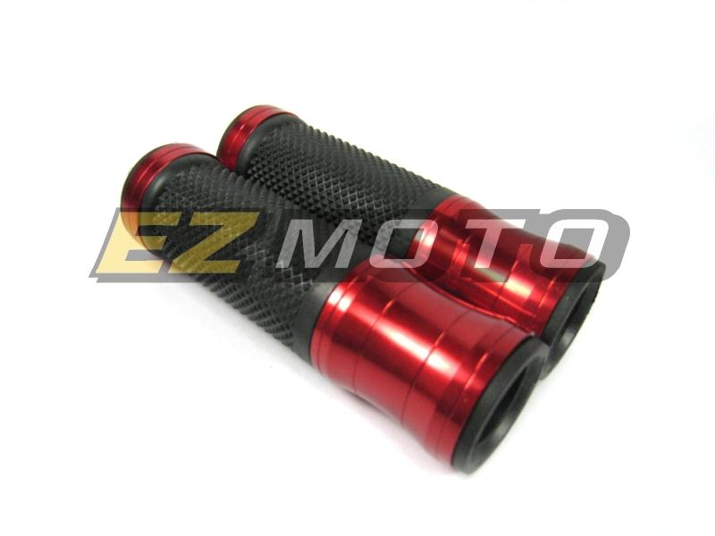 New motorcycle custom gel thick aluminum hand grips 7/8" red ducati 1098 996 mts