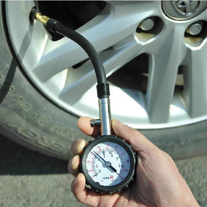 Tire tyre pressure monitor gauge meter high precision deflatable auto car truck