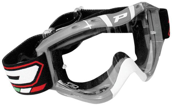 Pro grip 3400 dual race line goggles 2011/2012 grey one size