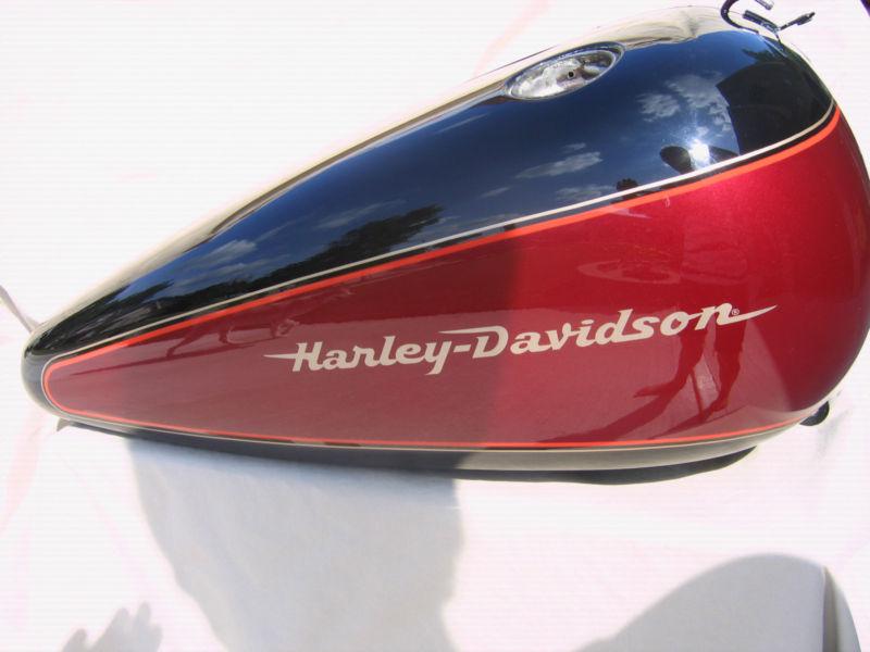 Harley davidson sheet metal set -- both fenders and tank; amazing condition!