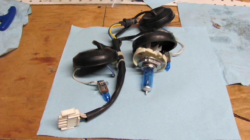 99-03 aprilia rsv mille 2003-05 tuono headlight wiring harness