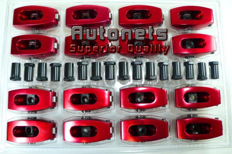 Small block ford aluminum roller rocker arms 1.6 7/16 289 302 351w red hot rod