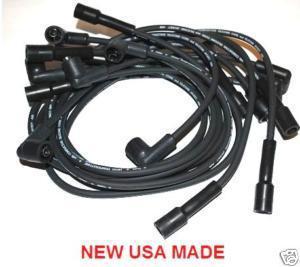 Spark plug wires chevrolet 327 307 350 400 402 jeep 327 premium silicone wires 