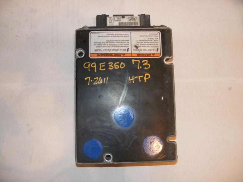 1999 ford e-350 7.3ecm electronic control module xc3f-12b599-ac 9602-2  7faa0