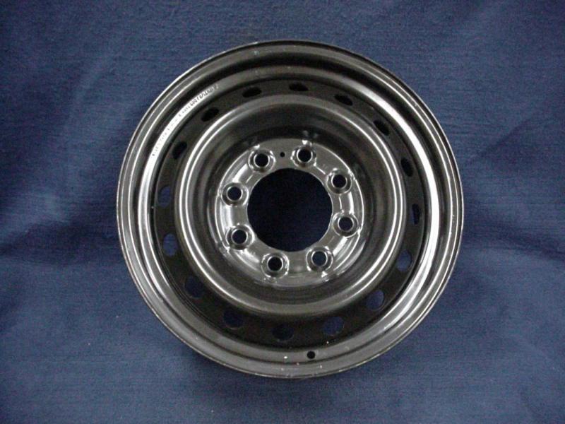 Nissan nv 1500 nv2500 nv3500 12-13 17"  black steel wheels - set 4 - oem spare 