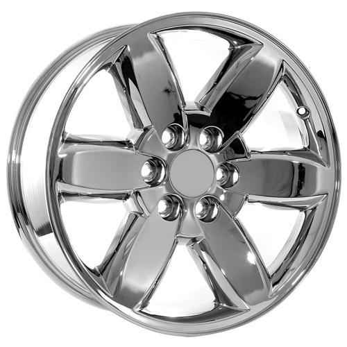 20" inch chrome wheels rims gmc yukon denali sierra trucks suv