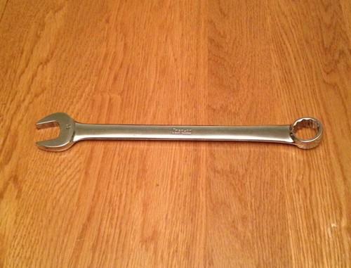 Snap on - 21mm wrench,combination,12-point ,metric, vintage logo part# oexm210