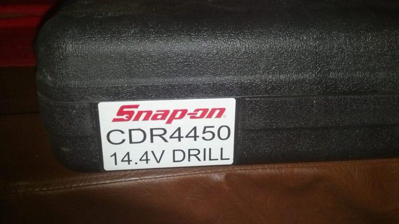 Snap on cdr4450 14.4v with charger and extra battery