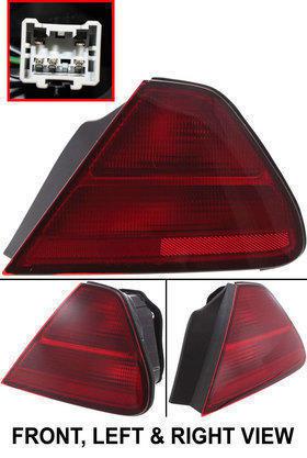 33501s82a01 ho2801126 red lens new tail lamp with bulbs passenger side outer