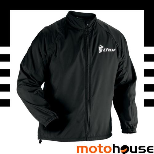 Thor youth pack-lite jacket waterproof mx offroad dirt motocross black 