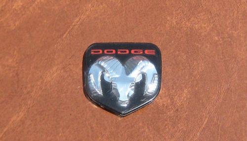 Dodge "rams head" grill emblem ram oem