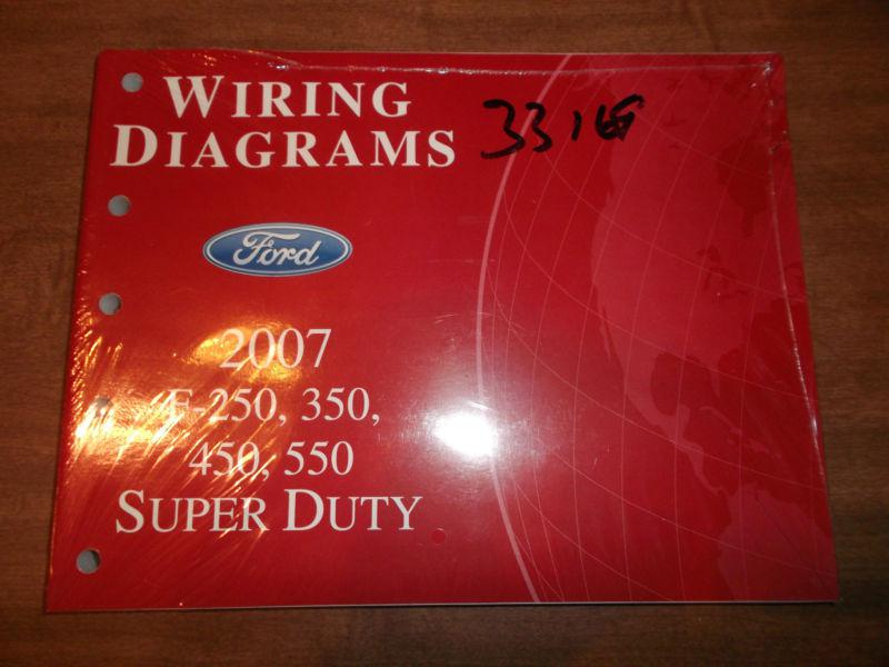 2007 ford f250 f350 f450 f550 super duty wiring diagram service manual electrica